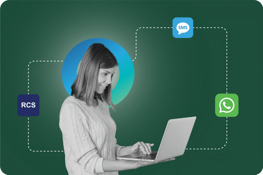 WhatsApp, RCS, SMS all in Communicat-O