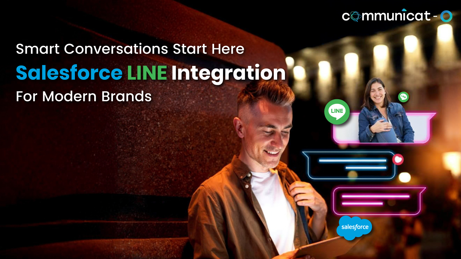 Salesforce LINE Integration - Communicat-O