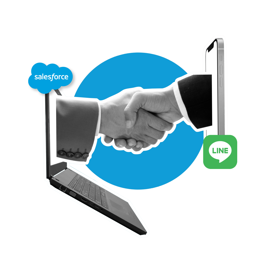 Salesforce LINE Integration | Connecting LINE to Salesforce with ...
