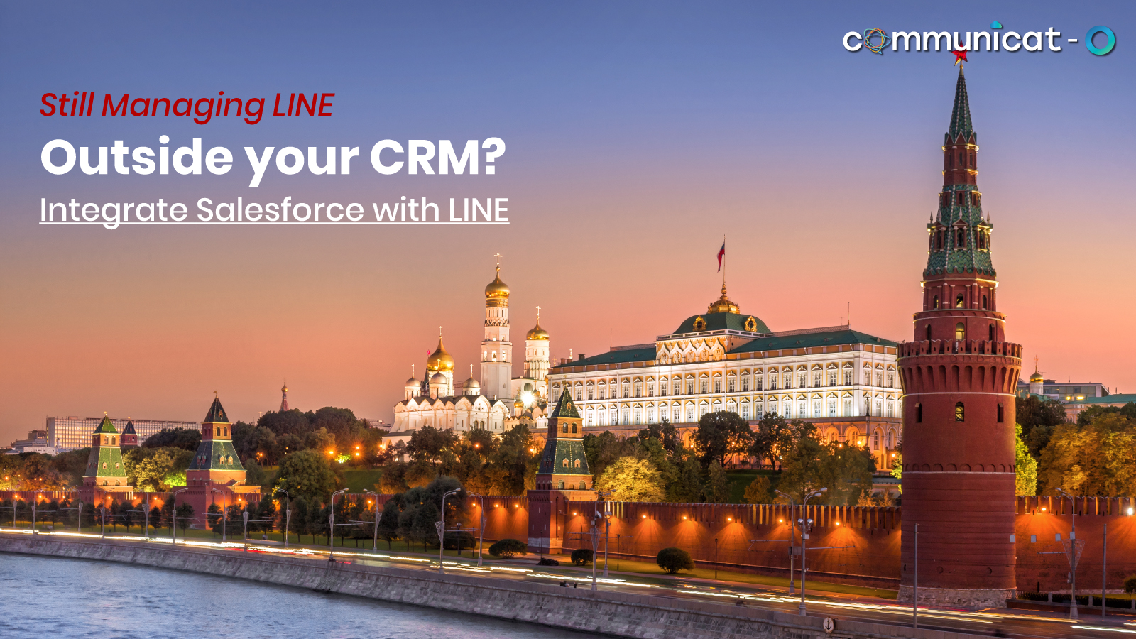 Salesforce LINE integration in Russia - Communicat-O
