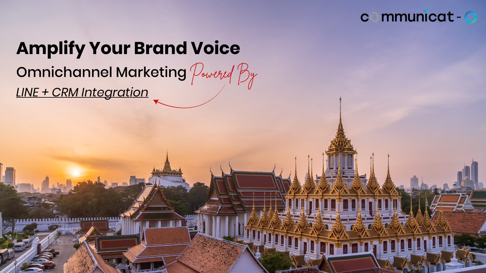 LINE Integration CRM in Thailand - Communicat-O