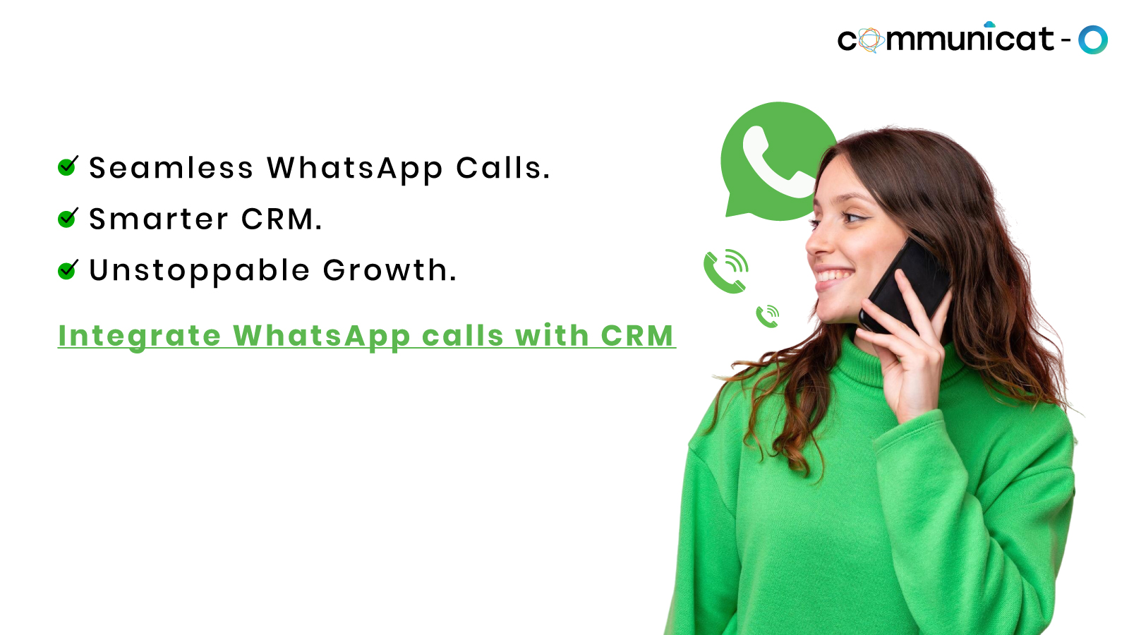 WhatsApp Calling Integration CRM - Communicat-O
