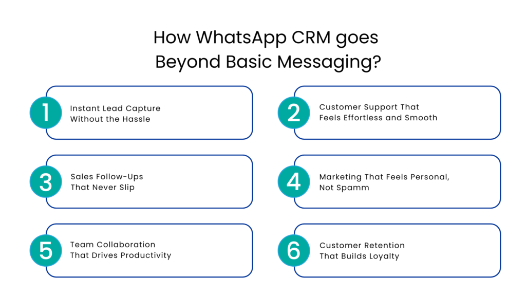 How WhatsApp CRM goes Beyond Basic Messaging - Communicat-O