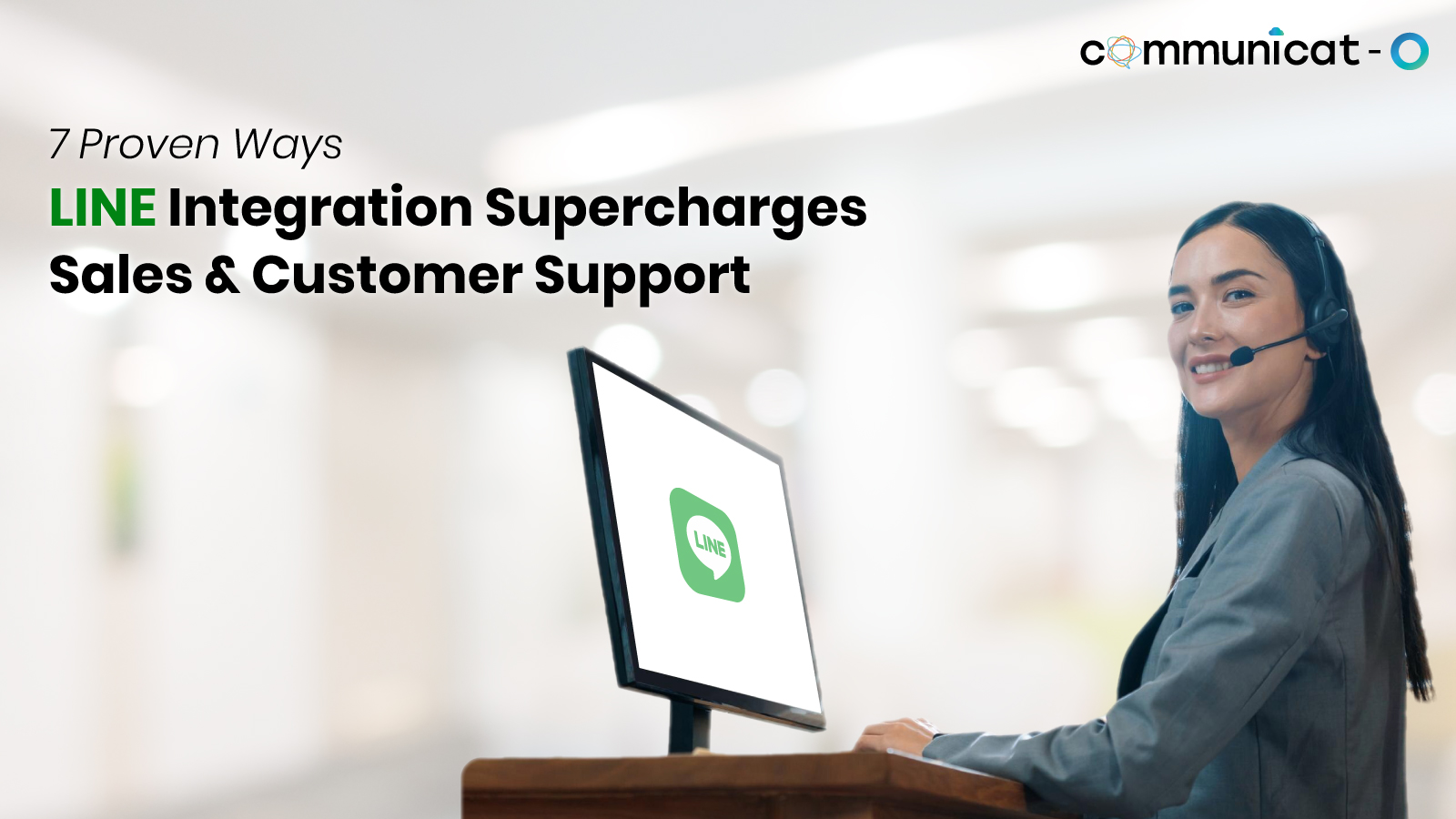 LINE integration CRM - Communicat-O
