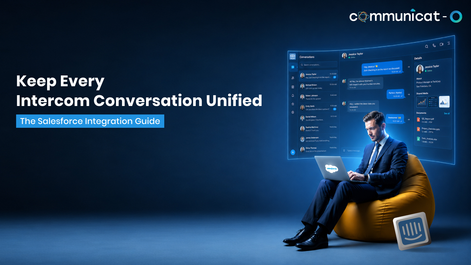 Intercom with Salesforce Integration - Communicat-O