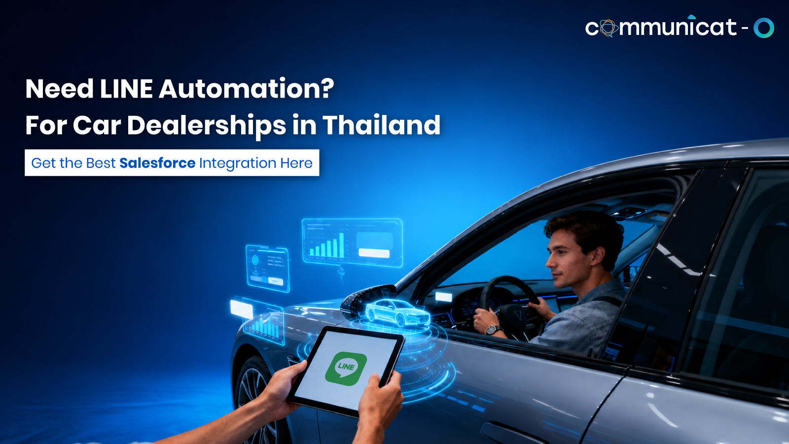 LINE automation tool for car dealerships in thailand - Communicat-O