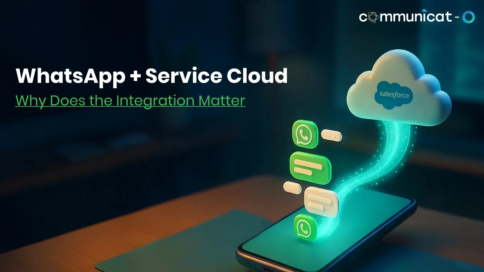 whatsapp integration with salesforce service cloud - Communicat-O