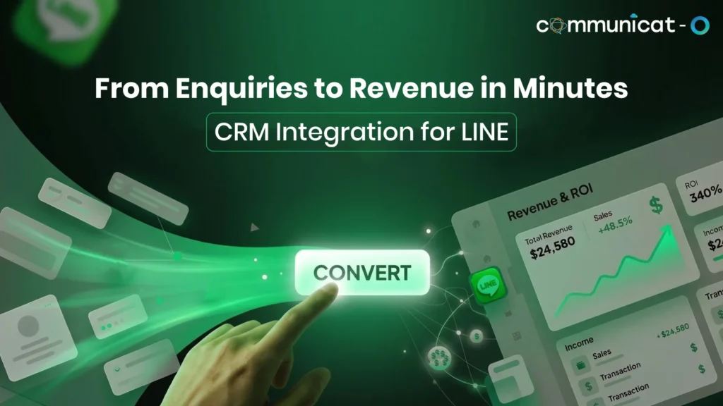 LINE integration with CRM - Communicat-O