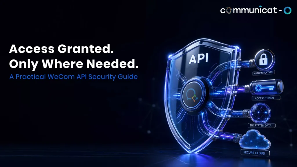 WeCom API integration - Communicat-O